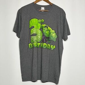Marvel Hulk Gray and Green T-Shirt